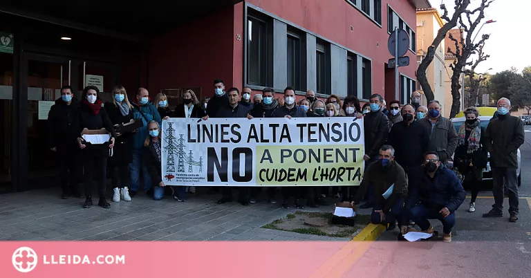 Més de 2.000 al·legacions contra la línia d'alta tensió a Alcarràs