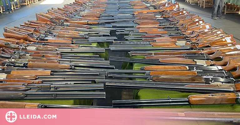La Guàrdia Civil subhastarà gairebé 5.000 armes per última vegada