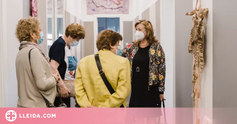 La mostra ‘Textures i lectures’ que impulsa el Consell Comarcal del Segrià fa escala a Aitona