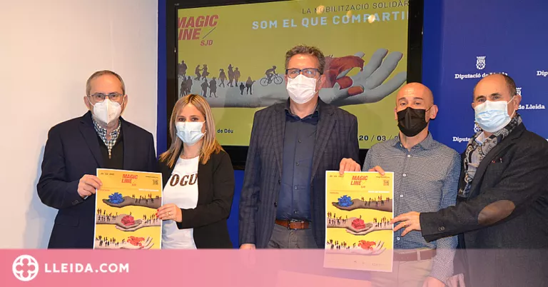 Magic Line, la caminada popular inclusiva de l'Hospital Sant Joan de Déu Terres de Lleida