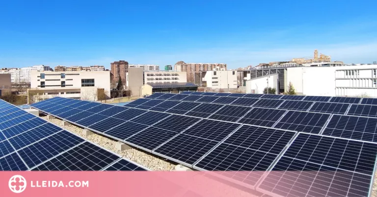 En marxa la nova instal·lació fotovoltaica al Polivalent 2