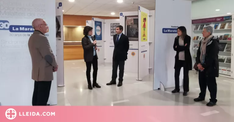La UdL acull l'exposició itinerant "30 anys de la teva Marató"