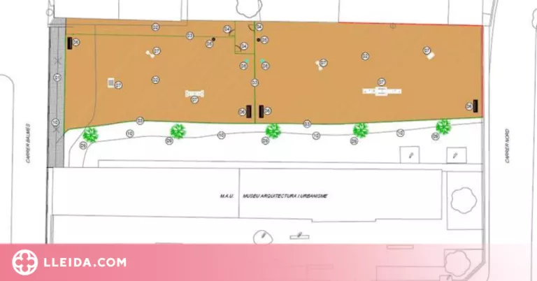 Almacelles treu a licitació la instal·lació del primer parc caní de mil metres quadrats