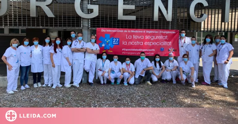 L'equip d'Urgències de l'HUAV reivindica la seva professió