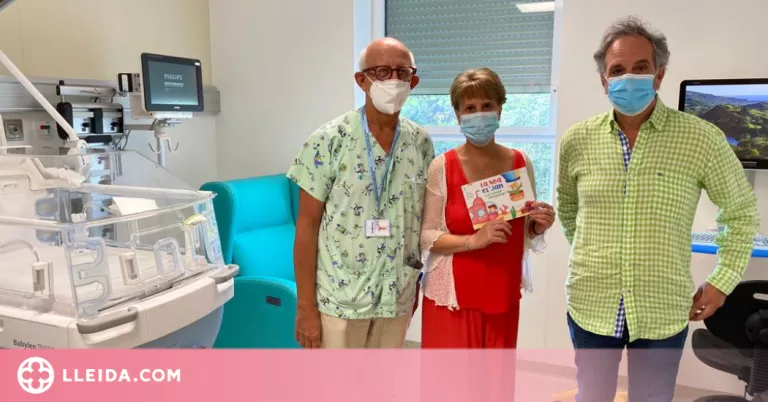 Donen els beneficis d’un conte infantil a la Unitat Neonatal de l’Arnau de Vilanova
