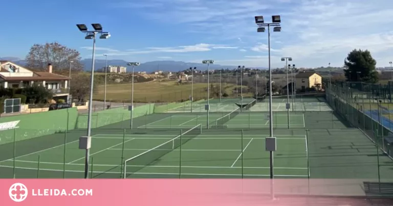 Solsona millora les instal·lacions municipals de tennis