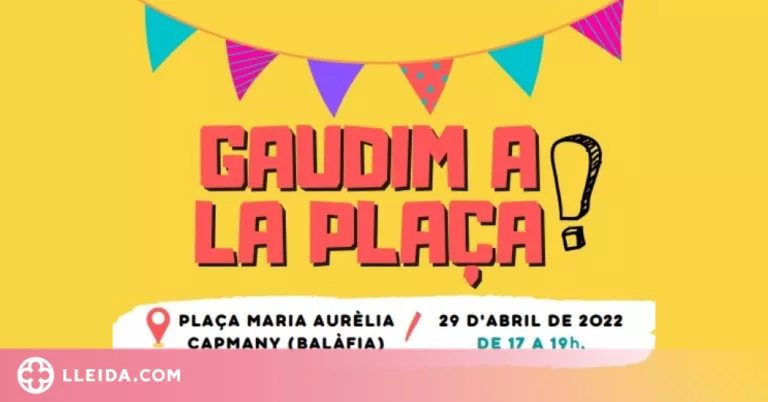 V edició del “Gaudim a la plaça” a Balàfia