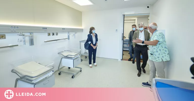 El conseller Argimon inaugura la nova Unitat de Neonatologia de l'Arnau de Vilanova