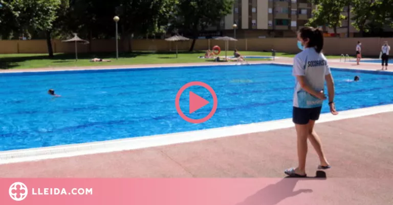 ⏯️ Lleida obre les piscines municipals amb cita prèvia i mesures anticovid