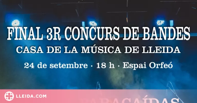 L'Orfeó acull la final de la 3a edició del concurs de bandes emergents de Lleida, l'Alt Pirineu i Aran