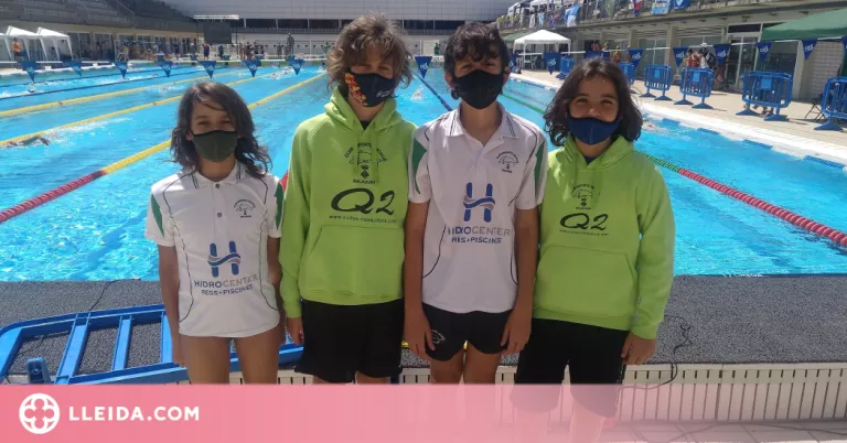 Participació del CEN de Balaguer en el campionat de Catalunya de natació aleví