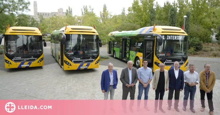 La flota d’Autobusos de Lleida incorpora tres vehicles híbrids