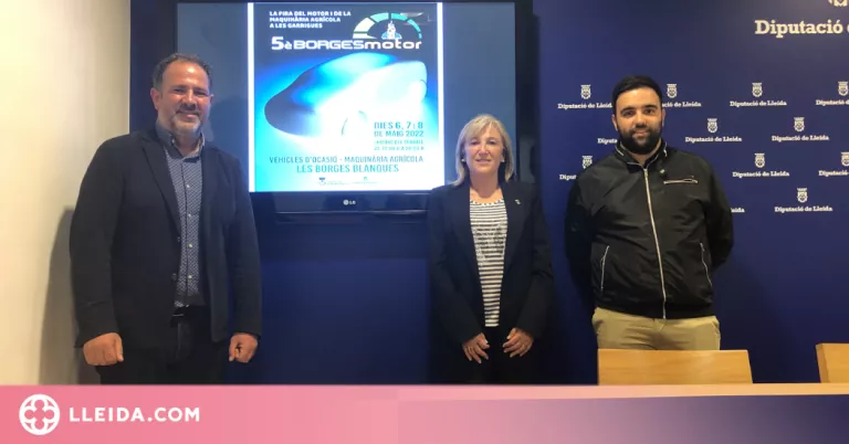 La Fira Borges Motor comptarà amb una desena d'expositors i expositores del territori