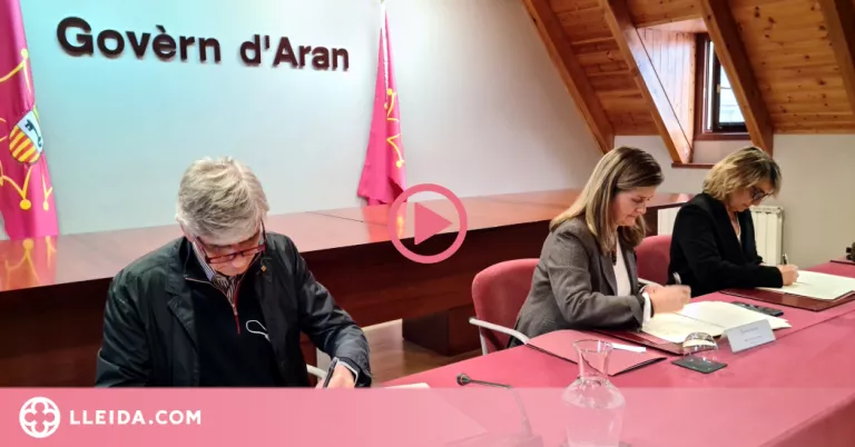 ⏯️ Salut i el Conselh Generau renoven el conveni per gestionar la sanitat de manera autònoma