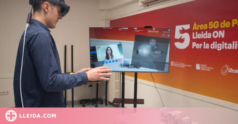 Una empresa lleidatana, pionera en unir Realitat Virtual, Augmentada i Mixta amb la tecnologia 5G