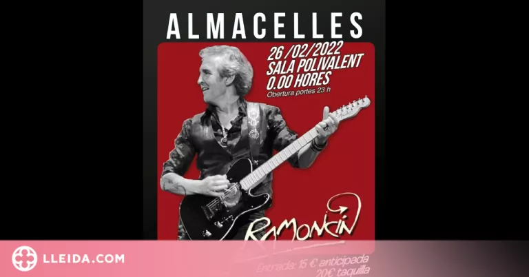 ‘Ramoncín’ arribarà a Almacelles amb més 800 entrades venudes anticipadament