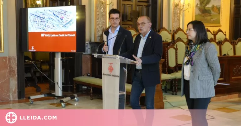 La Paeria impulsa una modificació urbanística per fer viable el pla de l'estació