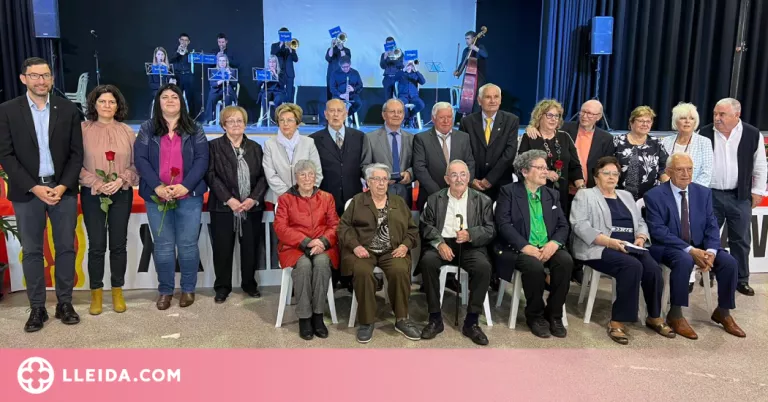Vilanova de Bellpuig celebra la 28a Festa Homenatge a la Gent Gran del municipi