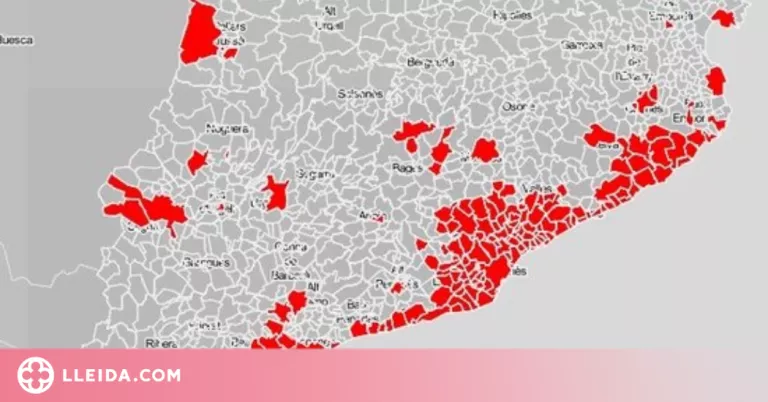 ℹ️ Mapa dels municipis afectats pel nou toc de queda a Catalunya