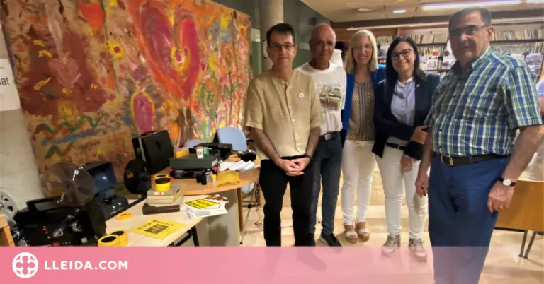 L’Arxiu Municipal de Lleida rep la donació d’un fons audiovisual sobre l’evolució del barri de Balàfia