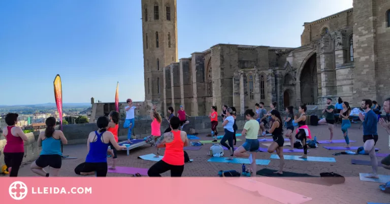La Seu Vella de Lleida reuneix els amants del ioga en una experiència artística