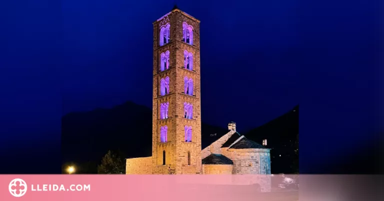 ⏯️ L'església de Sant Climent de Taüll estrena enllumenat
