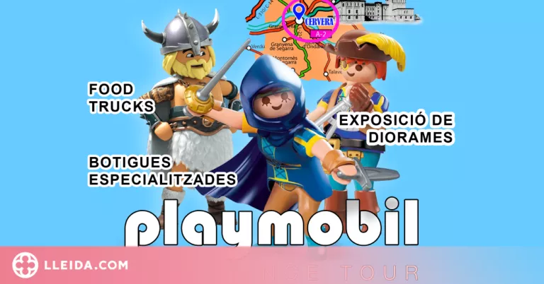Cervera organitza la primera Fira de Playmobil