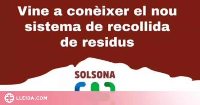 Solsona explica el funcionament del nou sistema de recollida de residus porta a porta