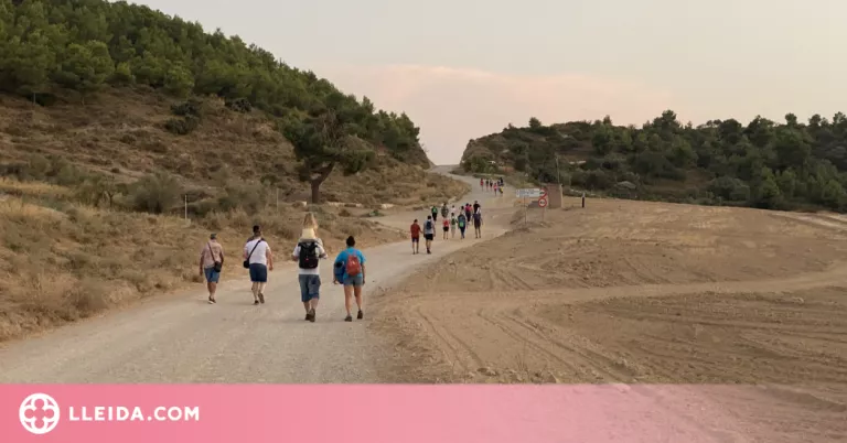 Caminada solidària contra el càncer a Castelldans