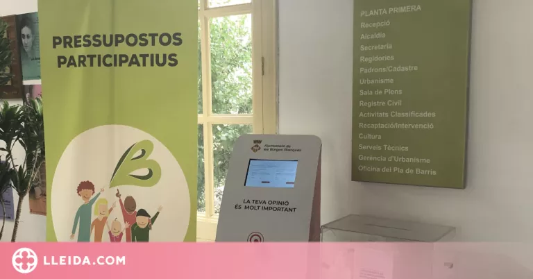 Vuit propostes enceten el període de votació dels Pressupostos Participatius a les Borges