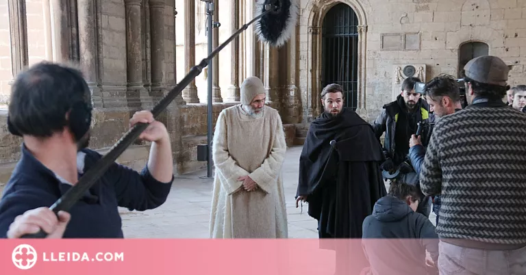 ⏯️ La Seu Vella es converteix en l'escenari de rodatge de la nova pel·lícula d'Antonio Chavarrías