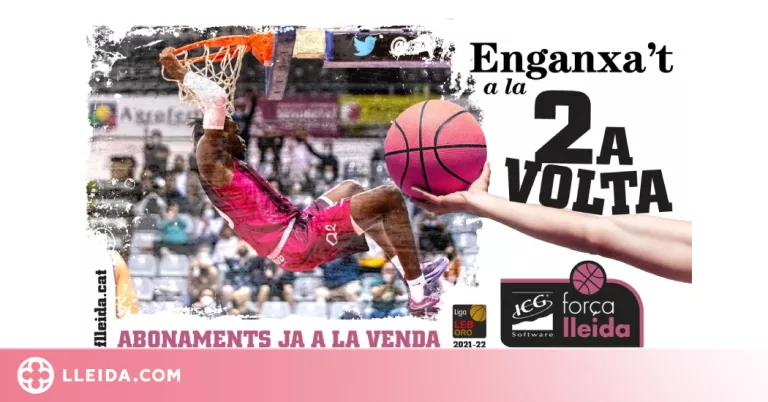 El Força Lleida engega la campanya "Enganxa't al bàsquet"