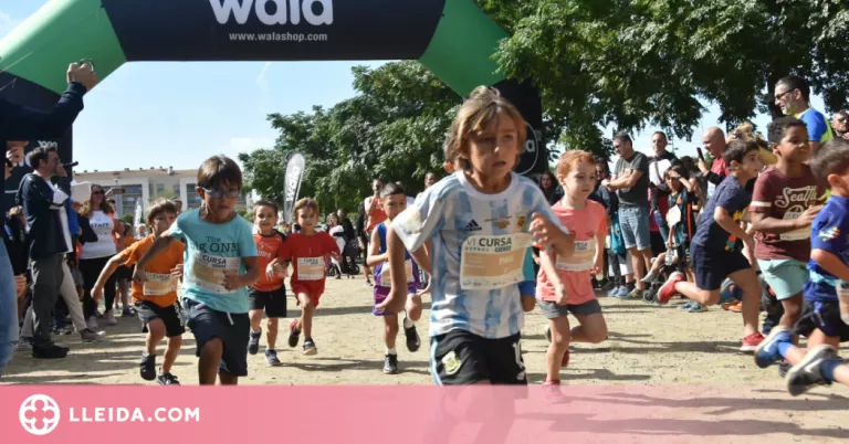 Més de 500 persones participen en la 6a edició de la cursa 'Nosaltres també podem!'