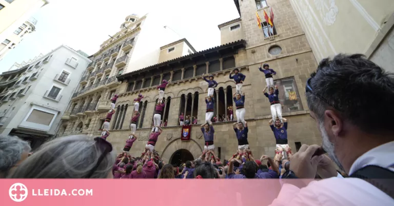 Diada de Sant Miquel anticipada a la plaça Paeria