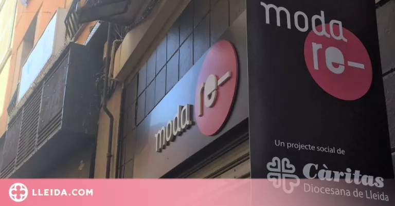 Obre una nova botiga de Moda Re- de Càritas a l’Eix Comercial de Lleida