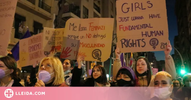 Polèmiques amb les lleis 'només sí és sí' i la 'trans', marquen un 8-M dividit