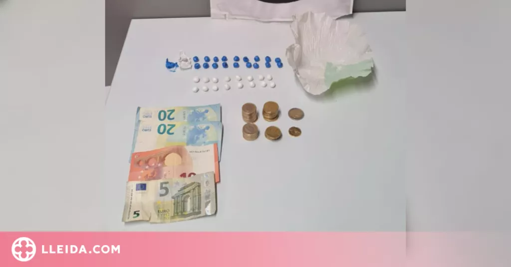 Dos detinguts per tinença de drogues al Centre Històric de Lleida