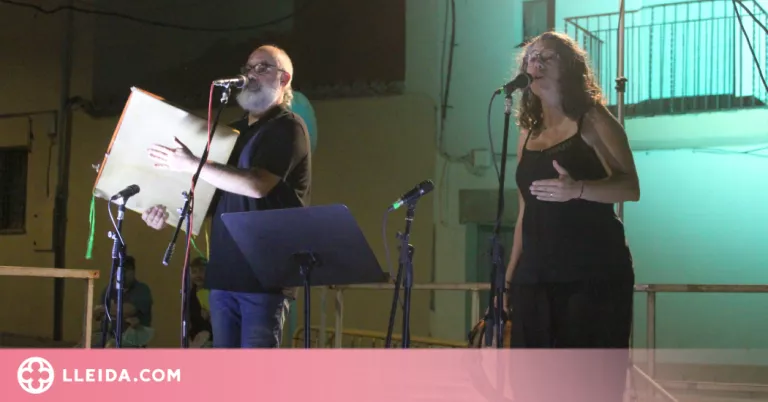 Èxit del concert del duo Ballaveu a Tàrrega amb cançons i danses tradicionals catalanes
