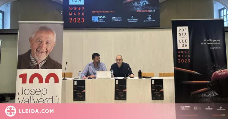 El Festival Poesia Lleida 2023 homenatja Josep Vallverdú
