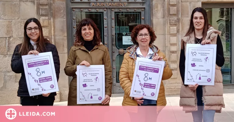 Tàrrega expressa el seu compromís amb el Dia Internacional de les Dones