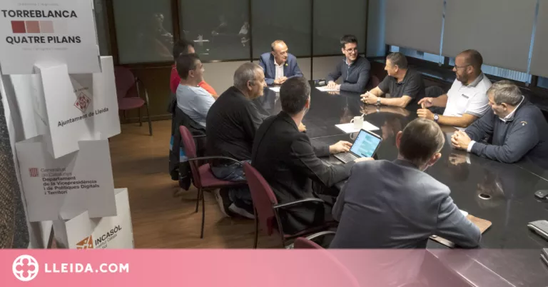 La Paeria es reuneix amb propietaris i pagesos a favor del polígon de Torreblanca – Quatre Pilans