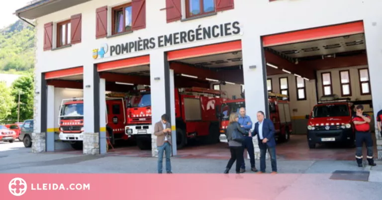 L'Aran rebrà 400.000 euros del Govern per comprar dos nous vehicles per als Pompièrs