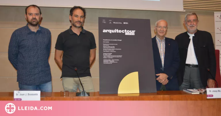 L'arquitecte i urbanista Josep Maria Llop participa en el 8è Arquitectour Lleida