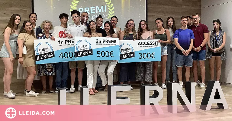 Ilerna celebra la VII edició dels premis Emprèn i reconeix la iniciativa dels estudiants