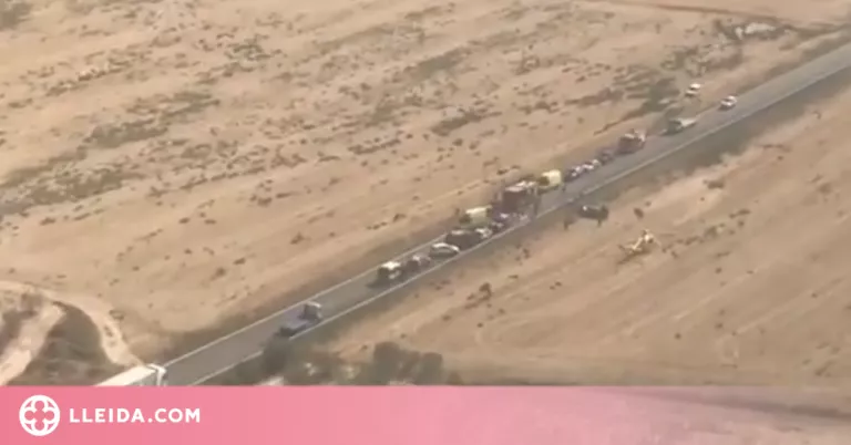 ⏯️ Mor una conductora en un xoc frontal amb un altre turisme a la Noguera