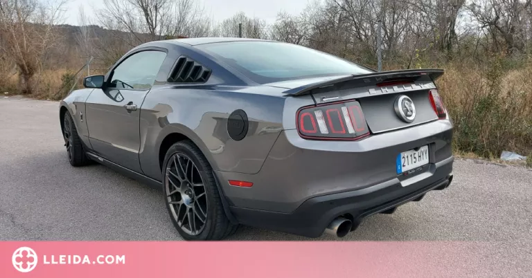 Un Ford Mustang GT500 Shelby Cobra, estrella del Lleida Ocasió