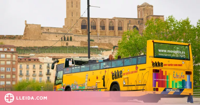 Arrenca la temporada d'estiu del Bus Turístic de Lleida