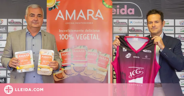 El Força Lleida incorpora les hamburgueses vegetals Amara com a nou patrocinador