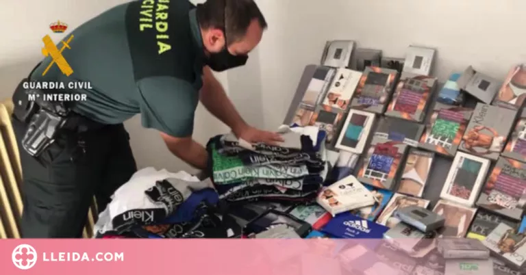 Intervenen a les Borges Blanques roba falsificada valorada en 6.000 euros