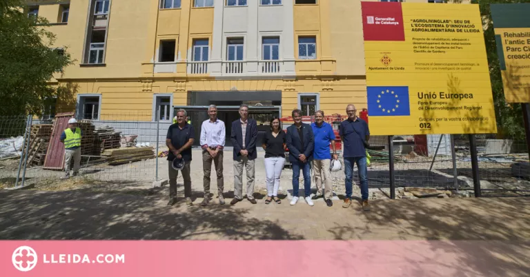 L’Agrolivinglab, al Parc Científic de Lleida, a punt en un mes